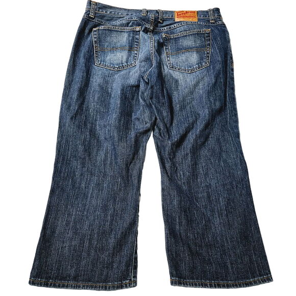 Lucky Brand Womens Dungarees Jeans Blue Size 33 Cotton Blend Classic Fit Stretch - Picture 2 of 11